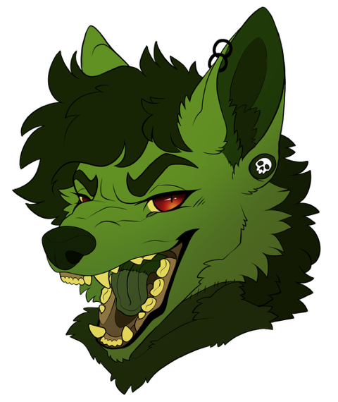 Headshot (flat color)